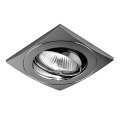 LUXERA 71029 - Χωνευτό φως ELEGANT 1xGU10/50W/230V