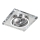 LUXERA 71063 - Εντοιχισμένο φωτιστικό ELEGANT 1xGU10/50W/230V