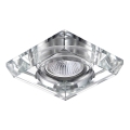 LUXERA 71070 - Χωνευτό φως ELEGANT 1xGU10/50W/230V