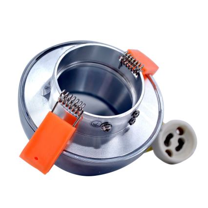 LUXERA 71086 - Οροφιαίο φωτιστικό μπάνιου 1xGU10/50W/230V IP44