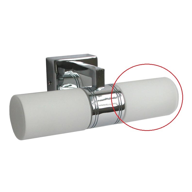Luxera 8001 - Ανταλλακτικό γυαλί ANITA G9 λευκό