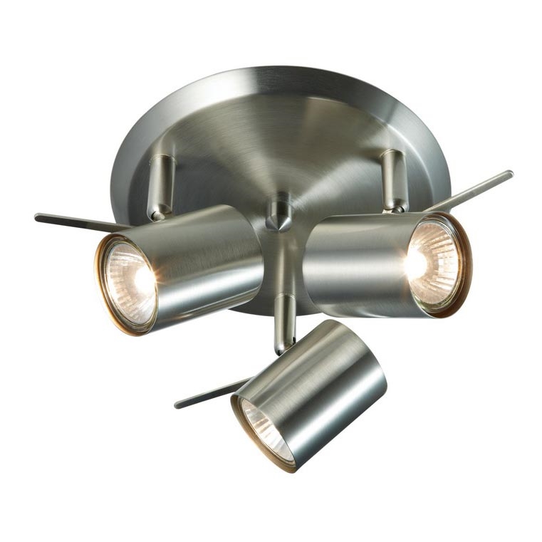 Markslöjd 105484 - LED Σποτ HYSSNA 3xGU10/50W/230V IP21 ματ χρώμιο