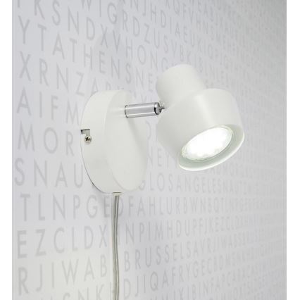 Markslöjd 106083 - Φως τοίχου URN 1xGU10/35W/230V λευκό