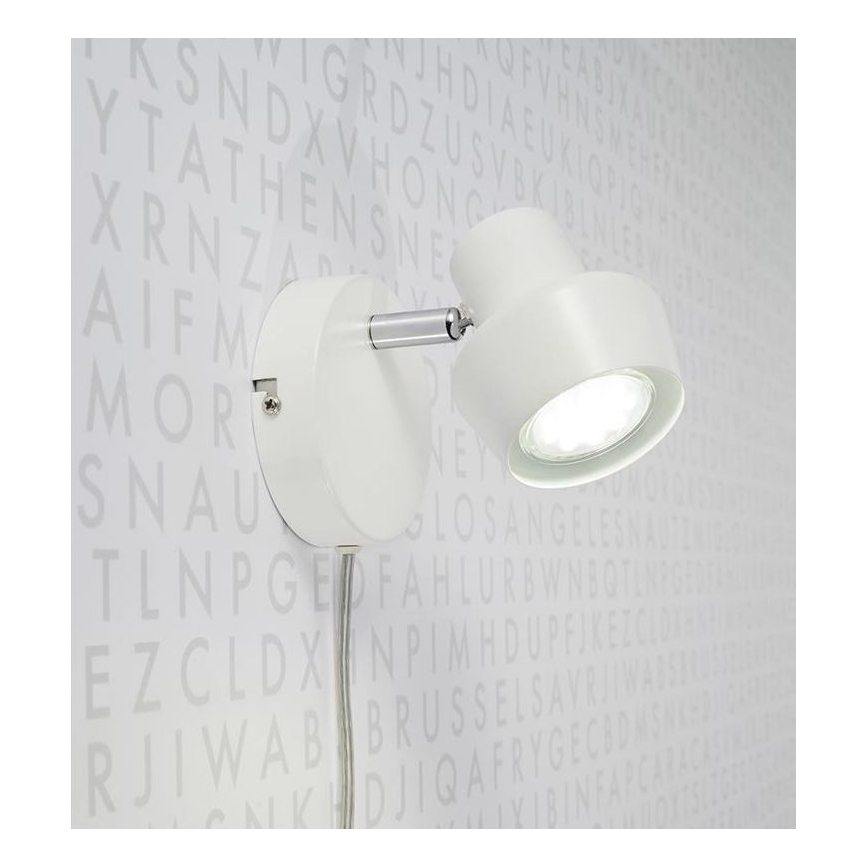 Markslöjd 106083 - Φως τοίχου URN 1xGU10/35W/230V λευκό
