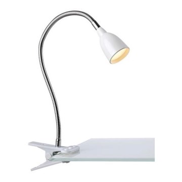 Markslöjd 106091 - Επιτραπέζια λάμπα LED με κλιπ TULIP LED / 3W / 230V λευκό