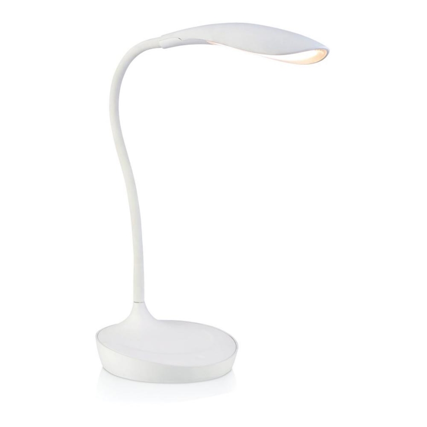 Markslöjd 106093 - LED Dimming επιτραπέζια λάμπα με USB SWAN LED/4,6W/230V