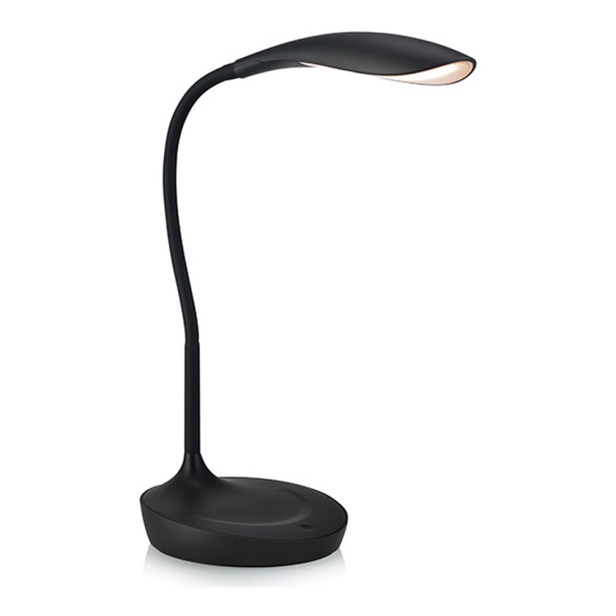 Markslöjd 106094 - LED Dimming επιτραπέζια λάμπα με USB SWAN LED/4,6W/230V