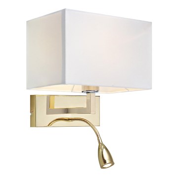 Markslöjd 106308 - Φωτιστικό τοίχου LED SAVOY LED/3W+E27/60W/230V
