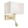 Markslöjd 106308 - Φωτιστικό τοίχου LED SAVOY LED/3W+E27/60W/230V