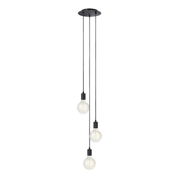 Markslöjd 106334 - Πολύφωτο σε σχοινί SKY 3xE27/60W/230V