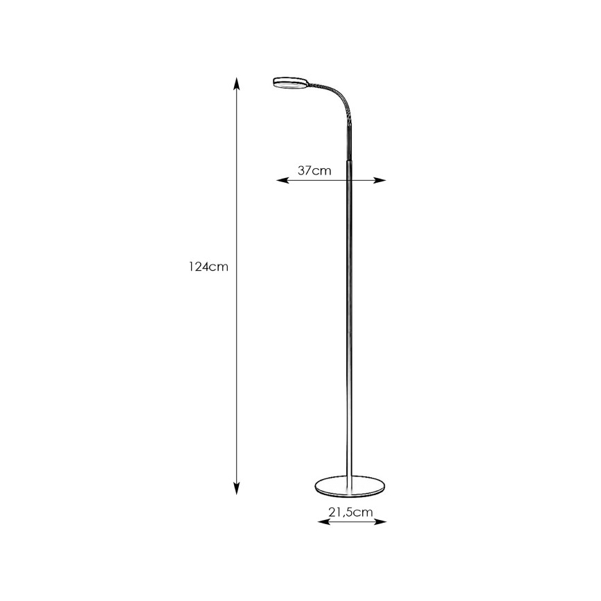 Markslöjd 106465 - Επιδαπέδια λάμπα LED FLEX LED/5W/230V