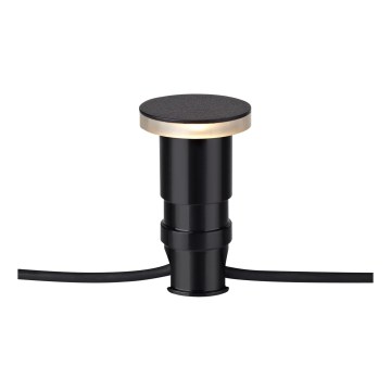 Markslöjd 106935 - Χωνευτό εξωτερικό φωτιστικό GARDEN24 LED/3W/24V IP44 μαύρο