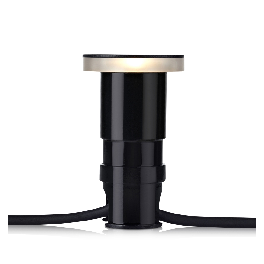 Markslöjd 106935 - Χωνευτό εξωτερικό φωτιστικό GARDEN24 LED/3W/24V IP44 μαύρο