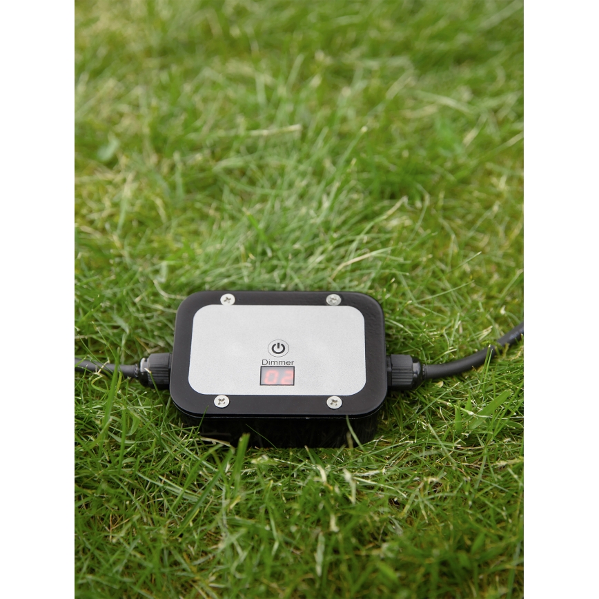 Markslöjd 106937 - Εξωτερικός ρυθμιστής φωτεινότητας GARDEN24 24V IP44