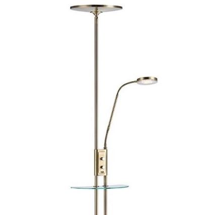 Markslöjd 107009 - Επιδαπέδια λάμπα dimmer LED FRIEND LED/18W/230V + LED/5W