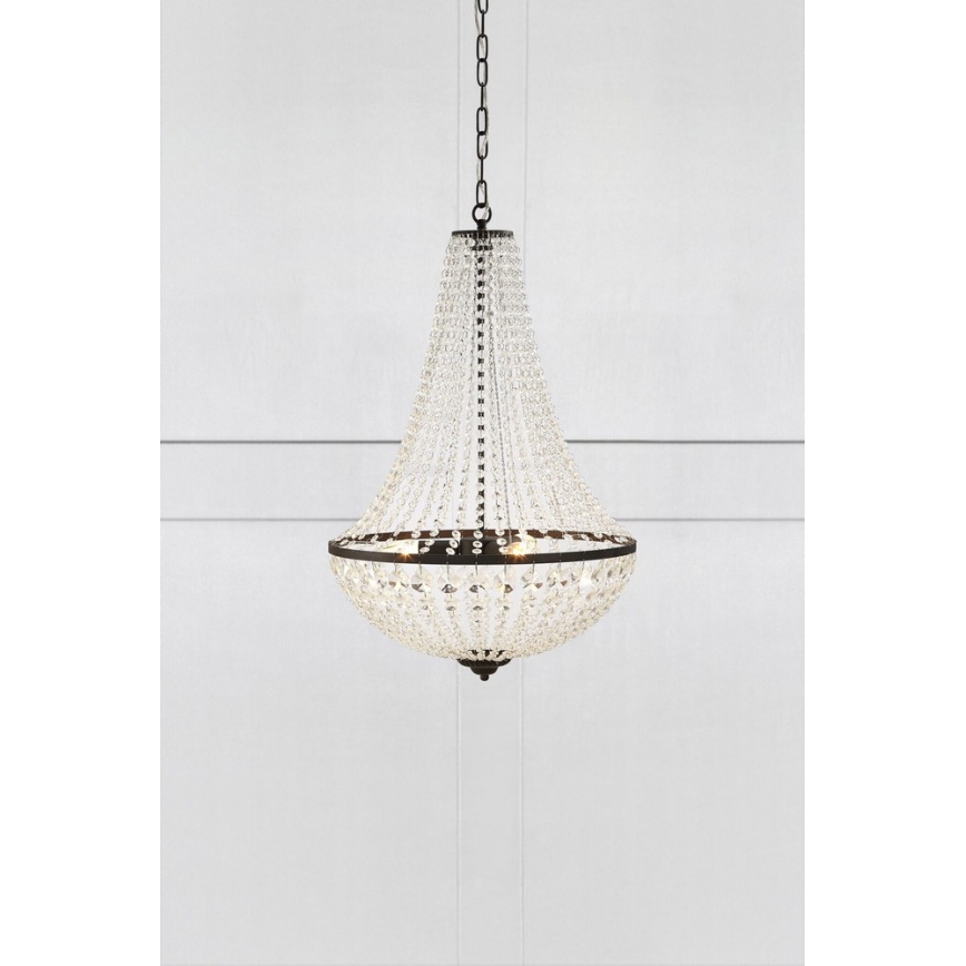 Markslöjd 107028 - Κρυστάλλινο πολύφωτο με αλυσίδα GRÄNSÖ 3xE14/40W/230V