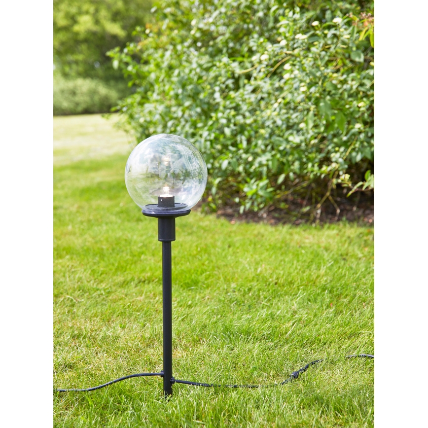 Markslöjd 107283 - Εξωτερικό φωτιστικό LED GARDEN24 LED/3W/24V 60 cm IP44 μαύρο/διάφανο