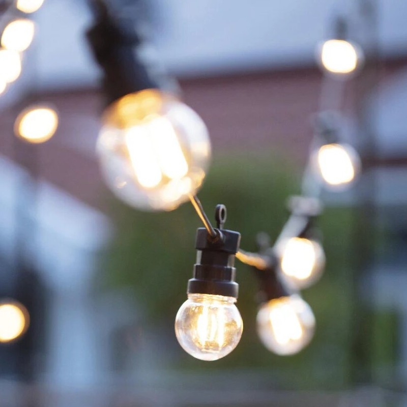 Markslöjd 107292 - LED Διακοσμητικά λαμπάκια εξωτερικού χώρου GARLAND GARDEN 10xLED 5,5m IP44