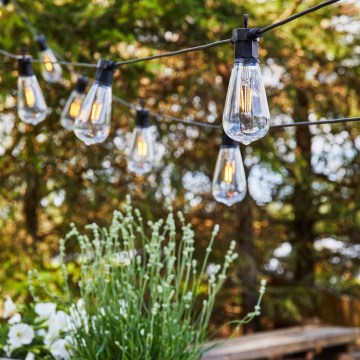 Markslöjd 107293 - LED εξωτερική διακοσμητική γιρλάντα GIRLANDA GARDEN 10xLED 5,5m IP44