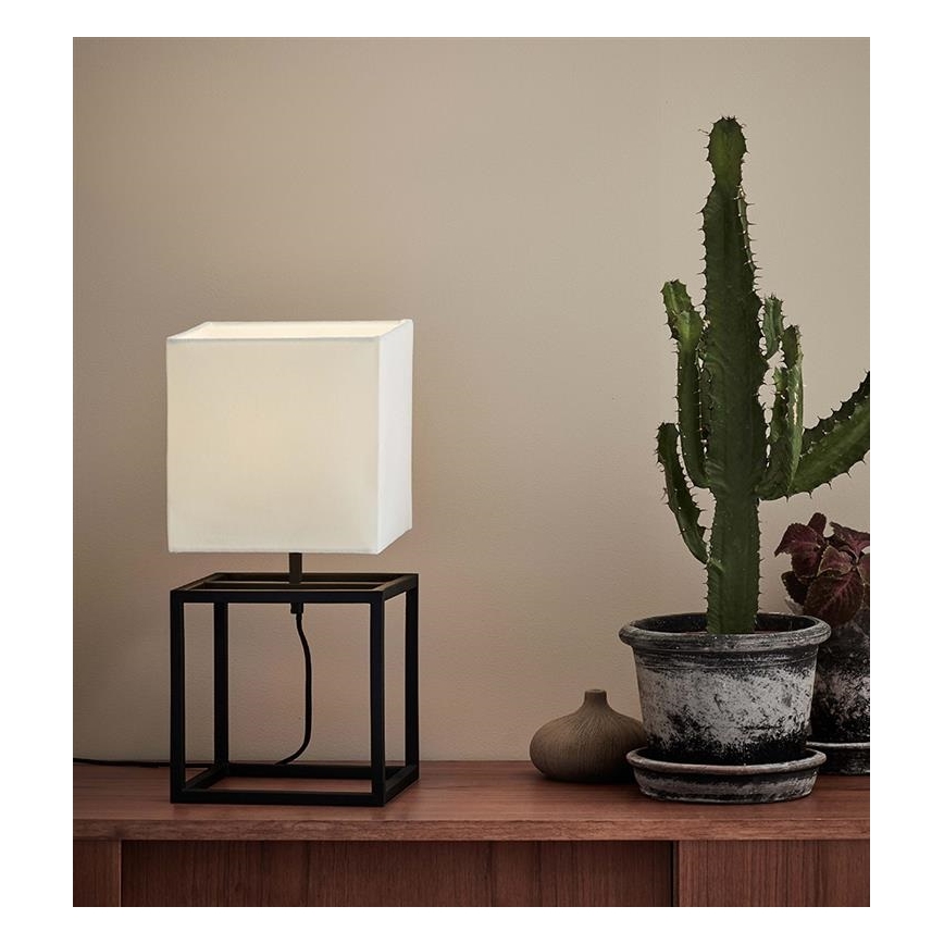 Markslöjd 107306 - Επιτραπέζια λάμπα CUBE 1xE27/60W/230V