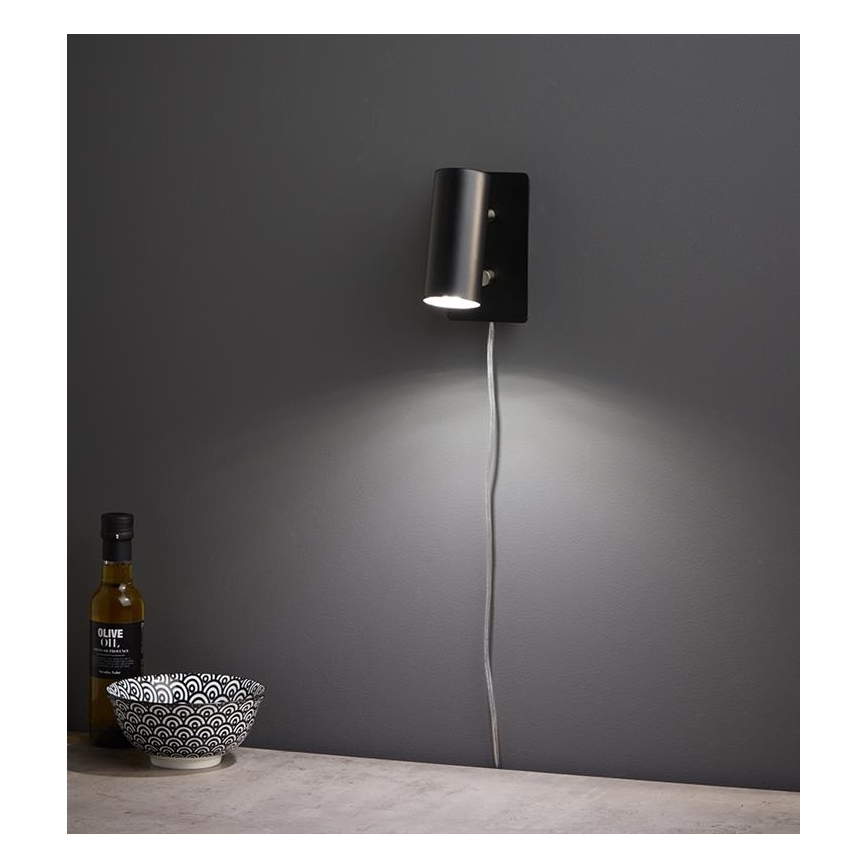 Markslöjd 107345 - Dimmable σποτ τοίχου BARCELONA 1xGU10/12W/230