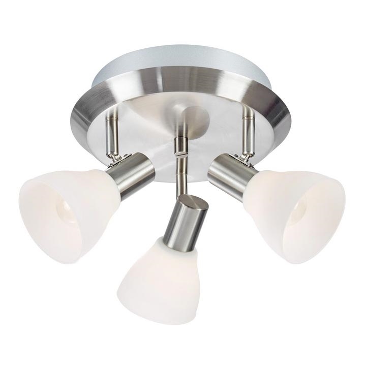 Markslöjd 107505 - Φωτιστικό σποτ VERO 3xE14/40W/230V γυαλιστερό χρώμιο