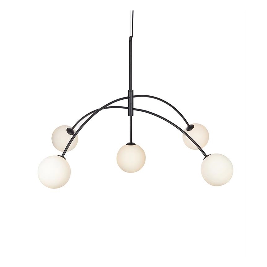 Markslöjd 107560 - Πολύφωτο σε σχοινί HEAVEN 5xG9/28W/230V