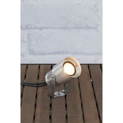 Markslöjd 107714 - Εξωτερικό φωτιστικό LED GARDEN24 LED/6W/24V IP44 ματ χρώμιο