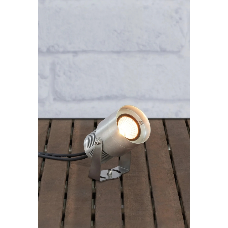 Markslöjd 107714 - Εξωτερικό φωτιστικό LED GARDEN24 LED/6W/24V IP44 ματ χρώμιο