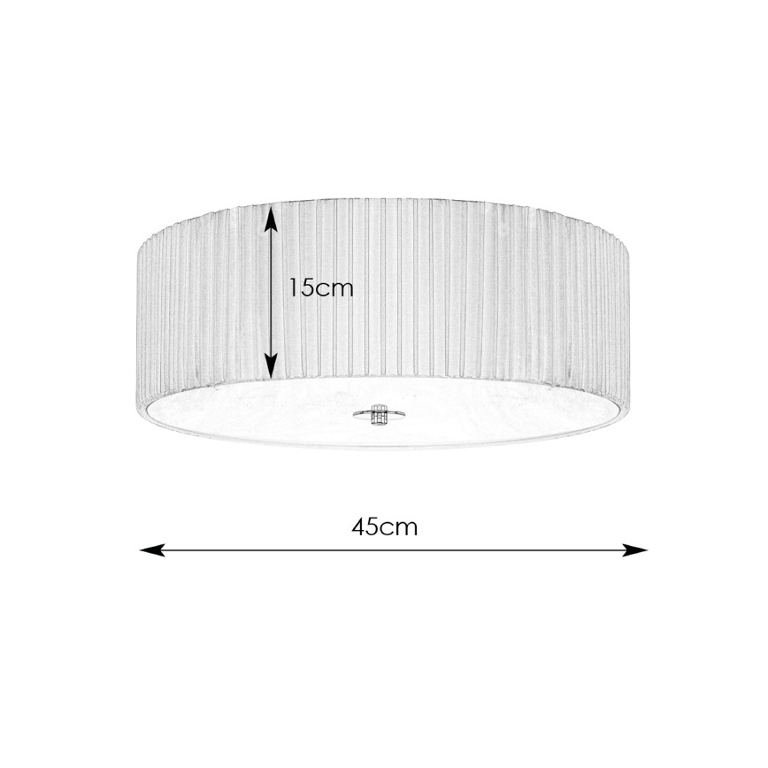 Markslöjd 107862 - Φως οροφής JACKIE 3xE14/40W/230V