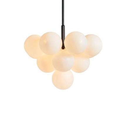 Markslöjd 107911 - Πολυέλαιος με ράβδο MERLOT 13xG9/20W/230V Ø 56 cm λευκό/μαύρο