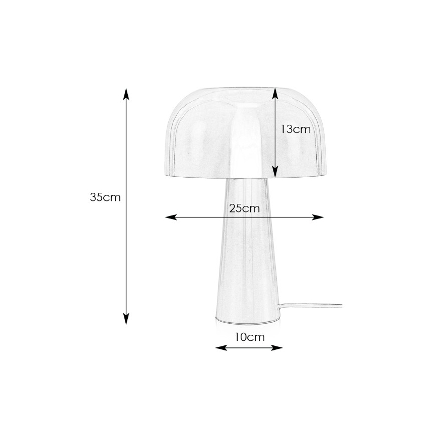 Markslöjd 107934 - Επιτραπέζια λάμπα BLANCA 1xE14/25W/230V