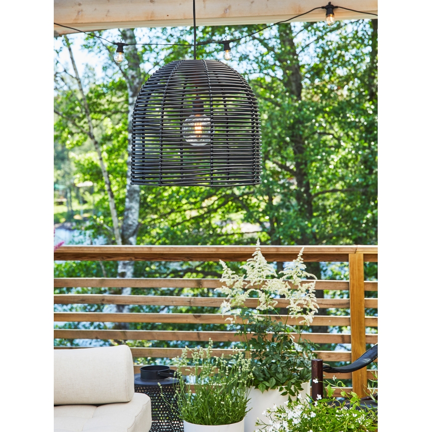 Markslöjd 107990 - LED Εξωτερικό κρεμαστό φωτιστικό GARDEN24 LED/2,86W/24V IP44 ρατάν/μαύρο