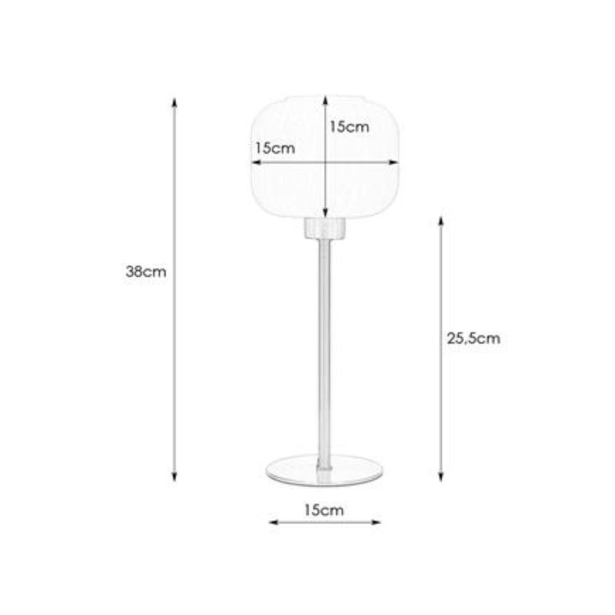Markslöjd 108121 -Επιδαπέδια λάμπα SOBER 1xE27/60W/230V ματ χρώμιο
