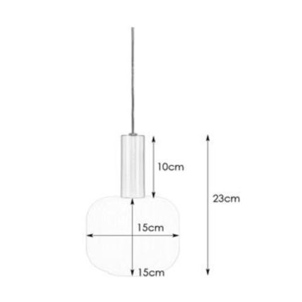 Markslöjd 108123 - Κρεμαστό πολύφωτο SOBER 1xE14/40W/230V ορείχαλκος