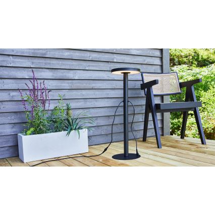 Markslöjd 108173 - LED εξωτερικό φωτιστικό κήπου GARDEN24 LED/5W/24V 96 cm IP44 μαύρο