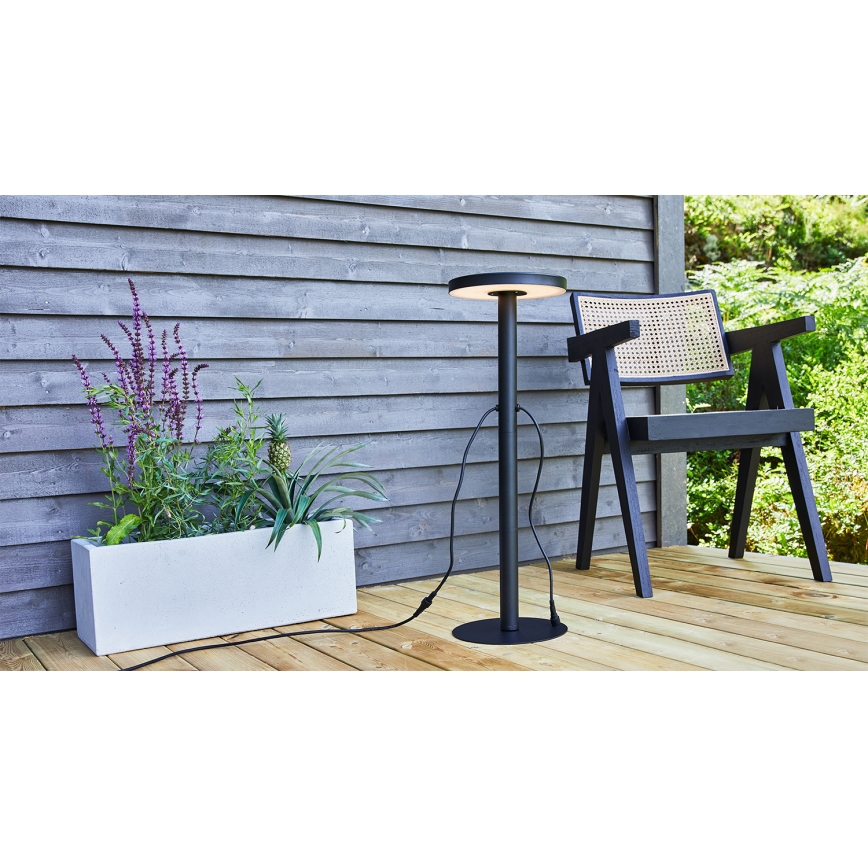 Markslöjd 108173 - LED εξωτερικό φωτιστικό κήπου GARDEN24 LED/5W/24V 96 cm IP44 μαύρο