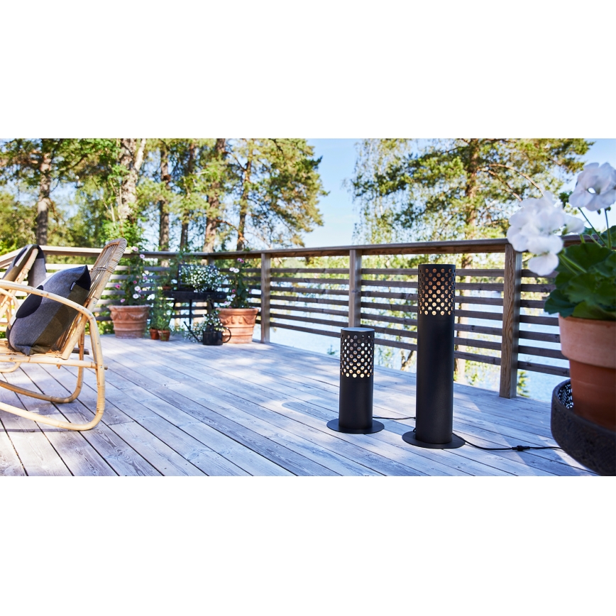 Markslöjd 108174 - Εξωτερικό LED φωτιστικό GARDEN24 LED/6W/24V 96 cm IP44 μαύρο