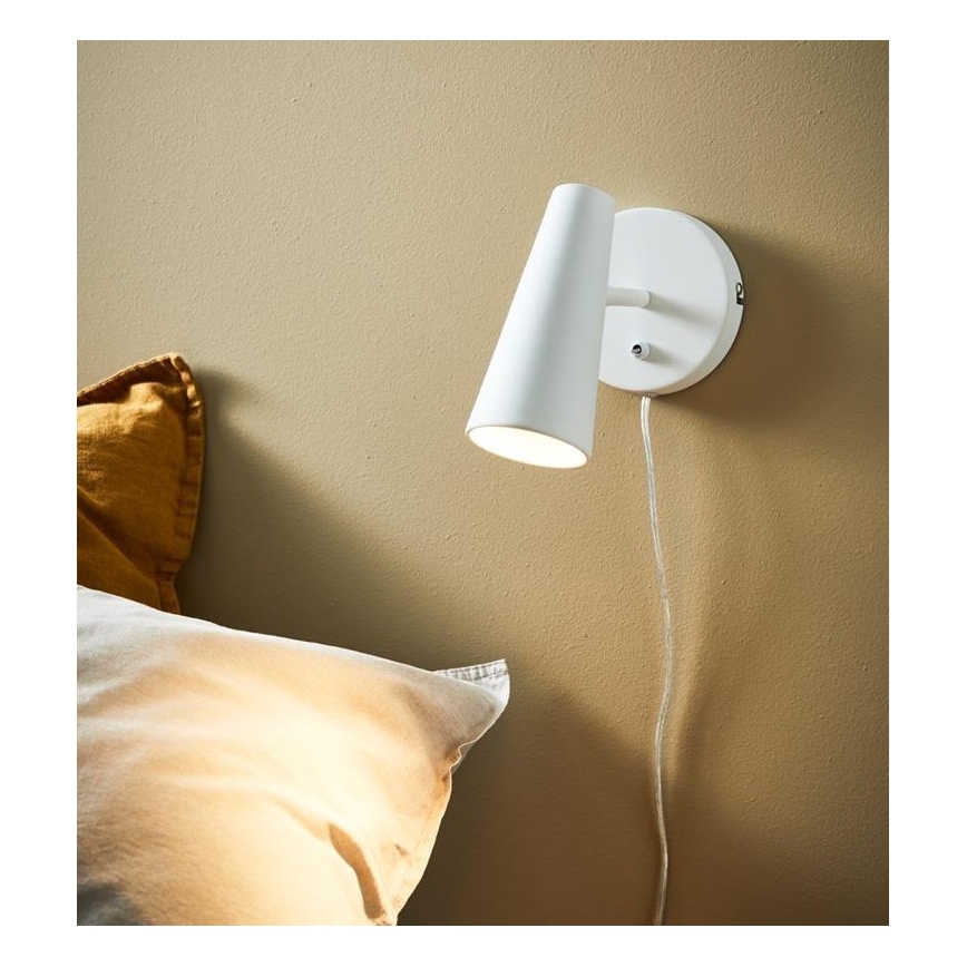 Markslöjd 108199 - Σποτ τοίχου CREST 1xGU10/7W/230V λευκό