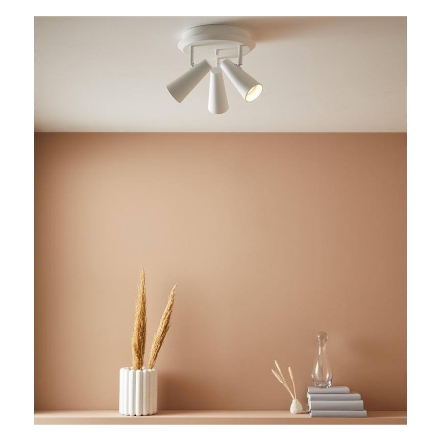 Markslöjd 108203 - Σποτ με 3 φώτα CREST 3xGU10/7W/230V λευκό