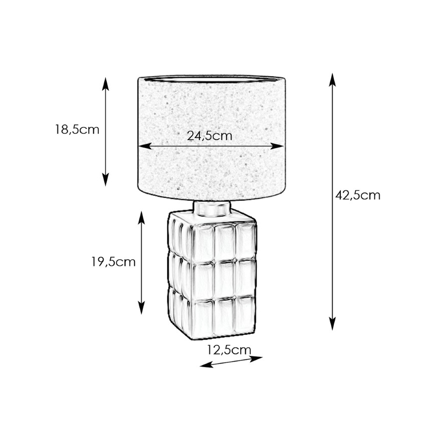Markslöjd 108248 - Επιτραπέζια λάμπα CUSCINI 1xE14/40W/230V