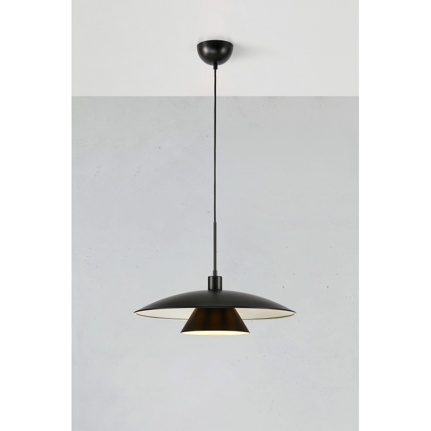 Markslöjd 108431 - Κρεμαστό φωτιστικό οροφής MILLINGE 1xE27/40W/230V μαύρο