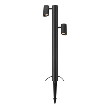 Markslöjd 108486 - Εξωτερικό LED φωτιστικό GARDEN24 2xLED/6W/24V 99 cm IP44 μαύρο