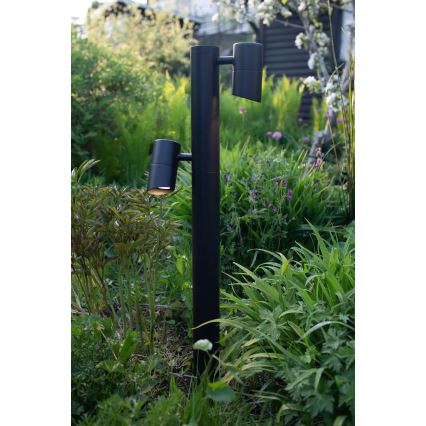 Markslöjd 108486 - Εξωτερικό LED φωτιστικό GARDEN24 2xLED/6W/24V 99 cm IP44 μαύρο