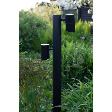 Markslöjd 108486 - Εξωτερικό LED φωτιστικό GARDEN24 2xLED/6W/24V 99 cm IP44 μαύρο