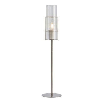 Markslöjd 108558 - Eπιτραπέζια λάμπα TUBO 1xE14/40W/230V 65 cm γυαλιστερό χρώμιο/clear
