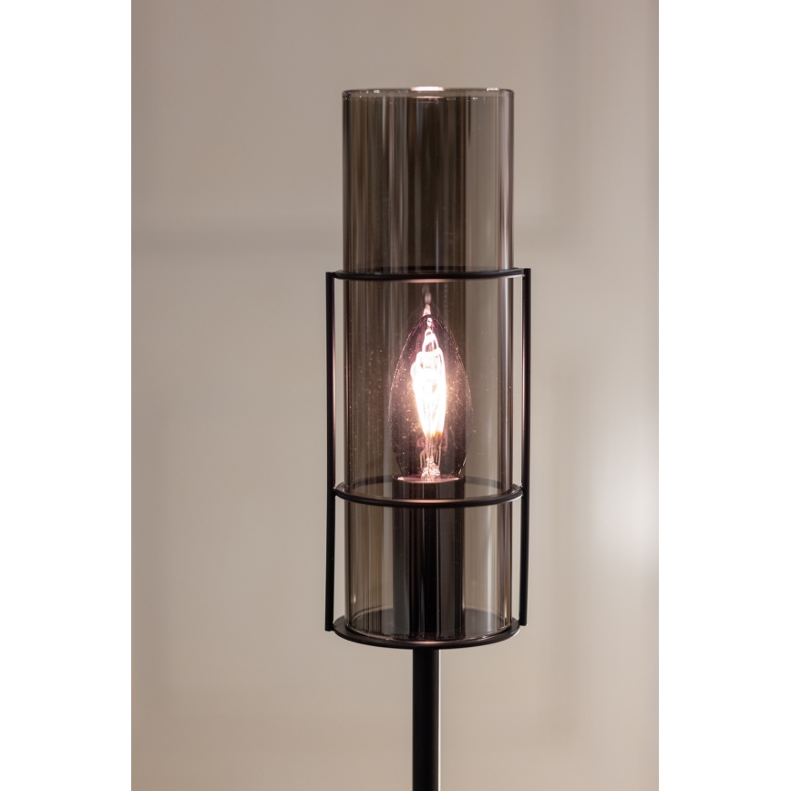Markslöjd 108559 - Eπιτραπέζια λάμπα TUBO 1xE14/40W/230V 50 cm μαύρο