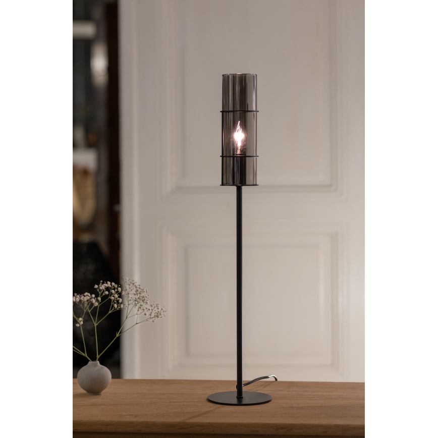 Markslöjd 108560 - Eπιτραπέζια λάμπα TORCIA 1xE14/40W/230V 65 cm μαύρο