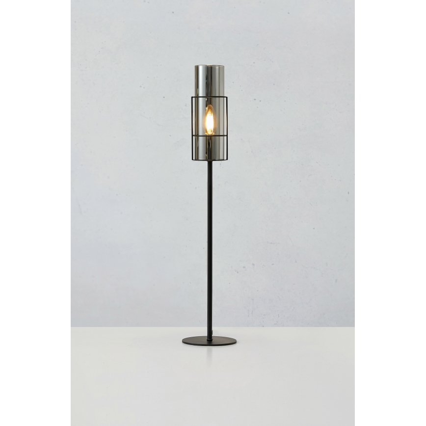 Markslöjd 108560 - Επιτραπέζιο φωτιστικό TORCIA 1xE14/40W/230V 65 εκ. μαύρο