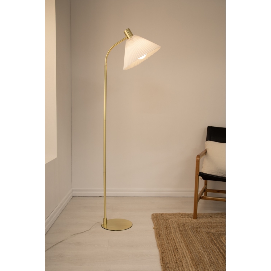 Markslöjd 108569 - Επιδαπέδια λάμπα MIRA 1xE27/40W/230V χρυσαφί